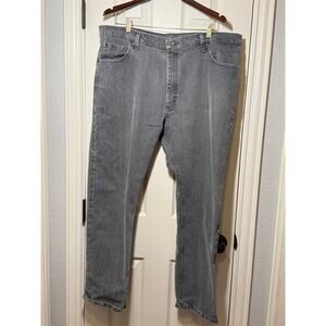 Wrangler Grey Regular Fit Jeans 40x30 | Classic Street Vintage Y2K